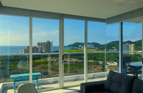 Santa Marta Apartment | Apto con alucinante vista al mar en Bello Horizonte Santa Marta