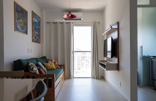 Praia Grande Apartment | Apto confortável a 150m do mar completo com lazer