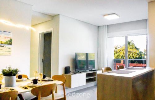 Alto Ribeirao Apartment | Apto moderno com piscina e churrasqueira CRR201