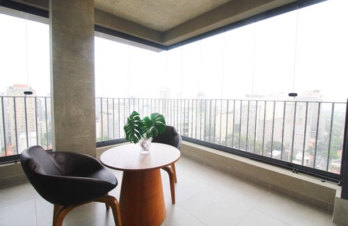 Cerqueira Cesar Apartment | Apto nos Jardins com Ar/Wifi/Piscina