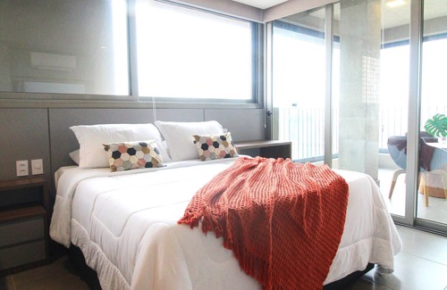 Cerqueira Cesar Apartment | Apto nos Jardins com Ar/Wifi/Piscina