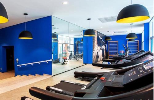 Pompeia Apartment | APTO Novo e Top com Vista pro Mar em Condomínio Completo em Frente à Praia!