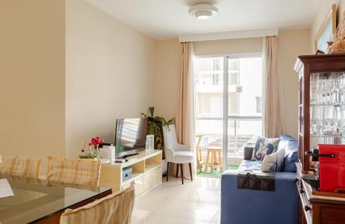 Vila Alzira Apartment | Apto - prédio de frente para praia - Astúrias - Guarujá - 2 vagas garagem - WI-FI e Ar Condicionado