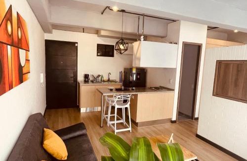 Chapinero Apartment | APTOPOR606 - Encantador apartamento tipo loft - Chapinero - Wifi - TV