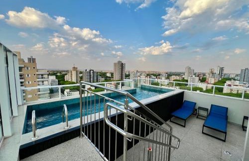 Maringa Apartment | Aptos 1 ou 2 quartos no Centro com Piscina e Academia