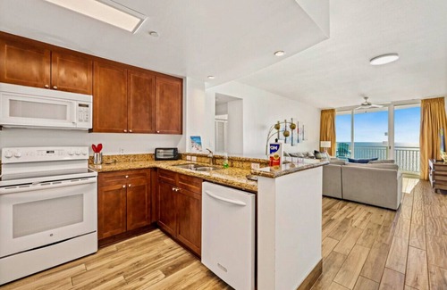 Panama City Beach Condo | AQUA! Beachfront 3 BR 3BA, 2MASTER BD, Free Beach Chairs!
