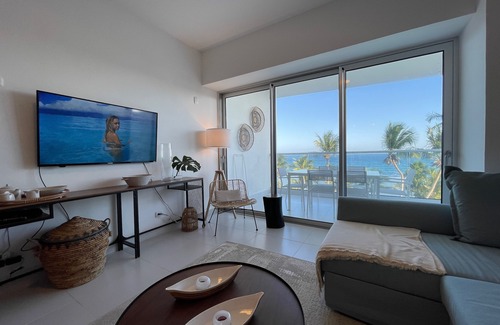 Juan Dolio - El Pueblo Apartment | Aquarella Juan Dolio 2BR Sunset, Beach Front