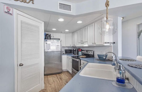 West Panama City Beach Condo | AquaVista 205-E + Beachfront