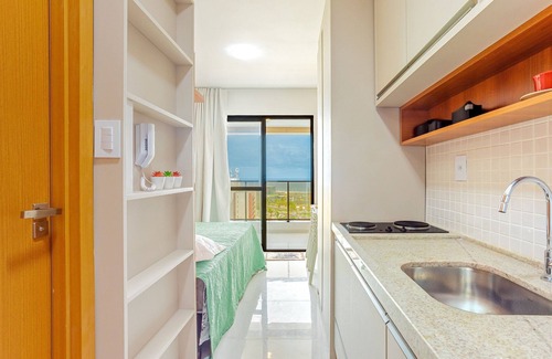 Armacao Apartment | AR03 Beautiful Studio Sea view 750m from the beach - Armação