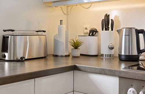 Innenstadt Apartment | Arbio I Penthouse Augsburg with Jacuzzi