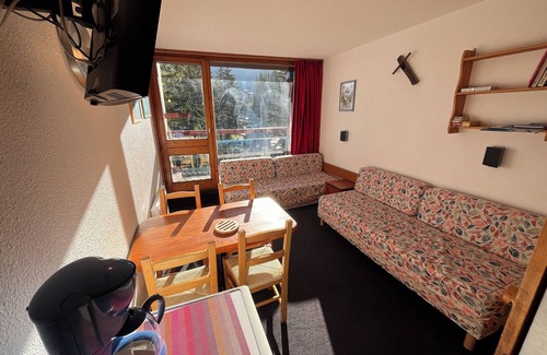 Bourg-Saint-Maurice Apartment | ARC 1800 2-room apartment, ski-in/ski-out, quiet in the heart of the resort