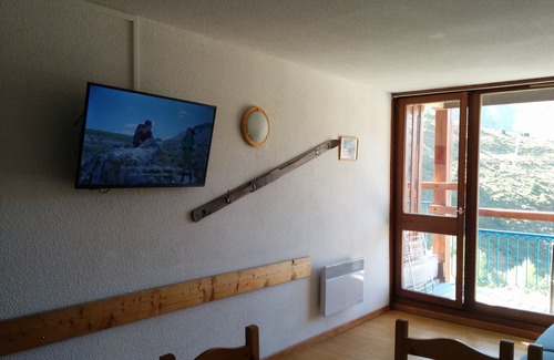 Arc-2000 Apartment | Arc 2000, studio direct access to tracks, South balcony