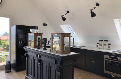 Quiberville House | Architect-designed house with sea view and spa/jacuzzi, 4 Stars Furnished Tourism