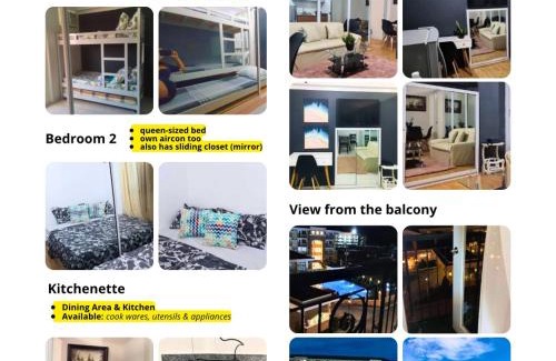 Sasa Apartment | Arezzo Place Affordable 2BR Condo With Pool, Fast Wifi & Unli Netflix And Hot Shower - Near Davao Airport, Samal Barge, and SM Lanang