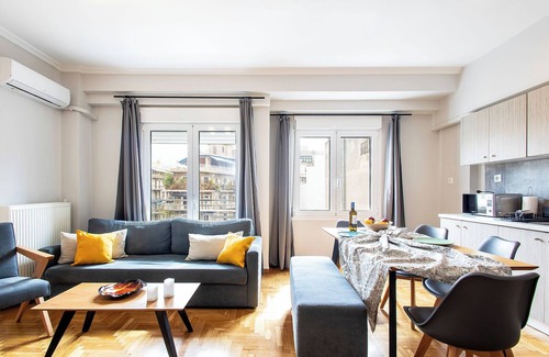Agios Panteleimonas Apartment | Aris123 #51 - Entire Apt, Fully Equipped, 3Bedroom