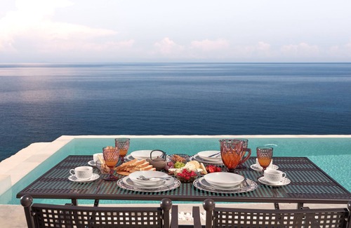 Vasilikos Villa | Arismari Luxury Villas - 4 bedroom villa on the oceanfront with private pool