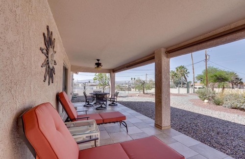 Lake Havasu City House | Arizona Retreat with Casita about 2 Mi to Lake Havasu