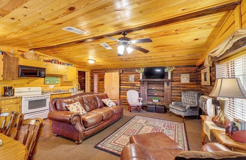 Murfreesboro Cabin | Arkansas Log Cabin Rental Near Lake Greeson!