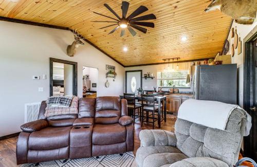 Jasper House | Arkansas Retreat with Deck, Fire Pit and Mtn Views!