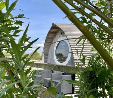 Brightlingsea House | Armadilla 1 at Lee Wick Farm Cottages & Glamping