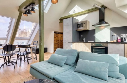 Rouen City Centre Apartment | Armand, superbe F4 centre Rouen vue incroyable !