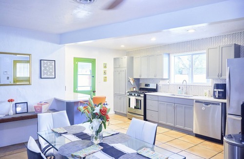 Encanto House | Art & Music-Inspired Getaway with Heated Pool + Lush Yard in Central Phx