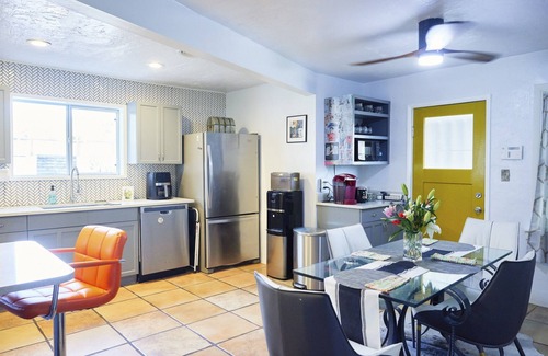 Encanto House | Art & Music-Inspired Getaway with Heated Pool + Lush Yard in Central Phx