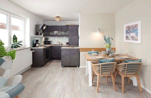 Laboe Apartment | ART-partment Strandoase - Arrive and feel good