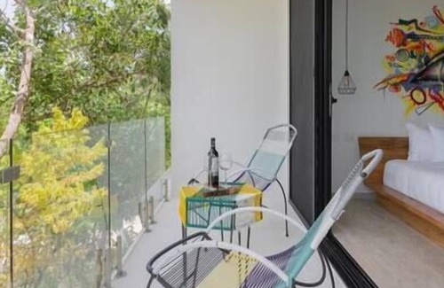 Tulum Condo | Art Penthouse studio|Private Pool| Gym|100 Wi-Fi