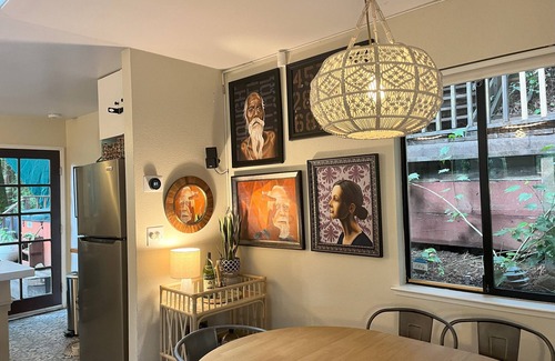 Guerneville Cabin | Artist's Perch ~ Private Retreat owned by Artists, Stylish Attention to Detail