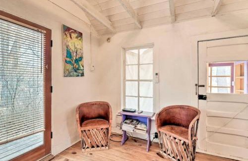 San Cristobal House | Artistic Garden Casita on Organic Farm in New Mexico