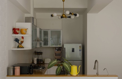 Assagao Villa | Artistic, Scandinavian designed Family-Friendly Garden Villa in rustic Assagao