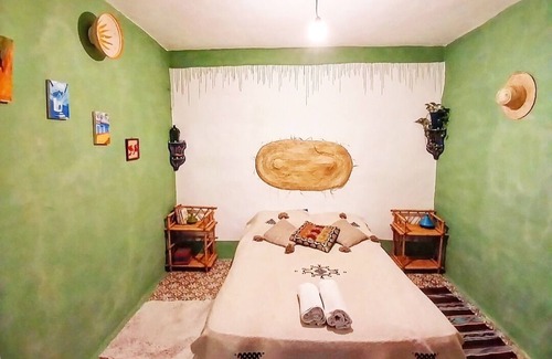 Chefchaouen House | Artistic traditional Riad at the gate of the medina,panoramic mountains terrace