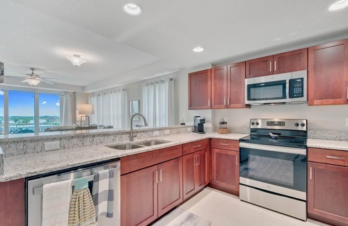 Ocean View Halifax Estates Condo | Aruba 301 -Brand new in 2021 - 3 BR Ocean view condo with river views