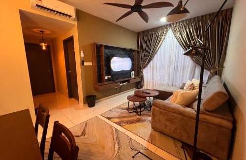Rawang Apartment | AS Homestay Gamuda Gardens Gaia Residence 2R1B Rawang Skyline Luge