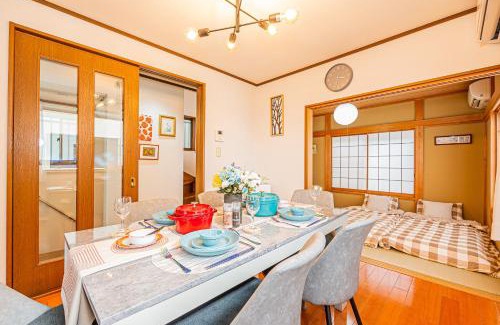 Katsushika House | Asakusa,Ginza,Ueno,Skytree,Stn&Conv 1min ,Family suite,45 Mins to Airport,Kiyoka Villa 清禾