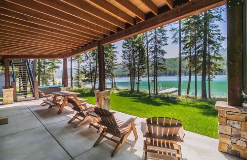 Kalispell House | Ashley Lake Family Retreat. Glacier & Whitefish 1 hour.