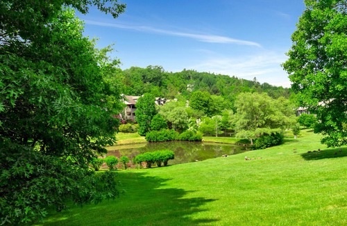 Blowing Rock Condo | Aspen 1 | Fireplace, Restaurant, Pool, Spa