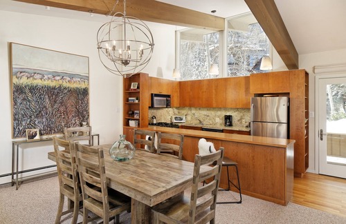 Aspen Condo | Aspen Alps - Front row view of Aspen Mountain - Cozy Two Bedroom