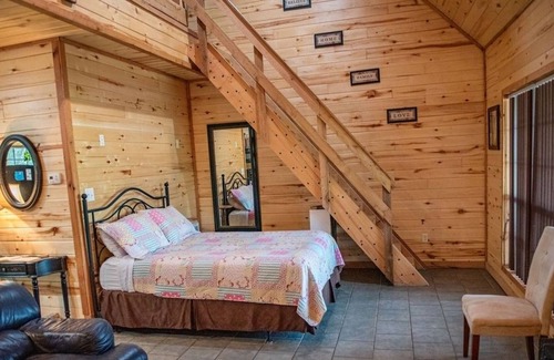 Lindale Cabin | Aspen - Rustic Chic Cabin In The Piney Woods Of East Texas by RedAwning