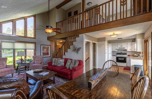Blowing Rock House | Aspen View - 3-story home with gorgeous views, a hot tub, and perfect location!