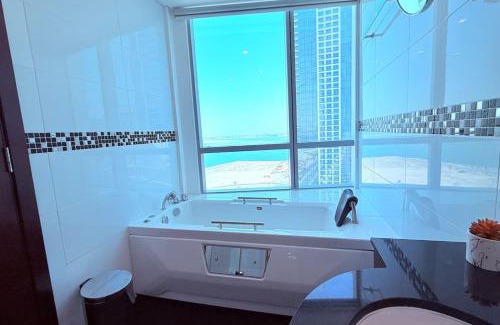 Manama Apartment | Aspire Tower - Breathtaking SeaView Two Bedroom