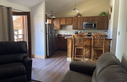 Angel Fire Condo | Assigned parking top floor