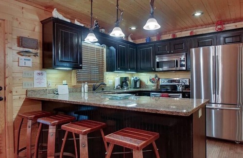 Copperhill Cabin | Astounding River View - New Listing! Luxurious Cabin with Direct River Access and Views
