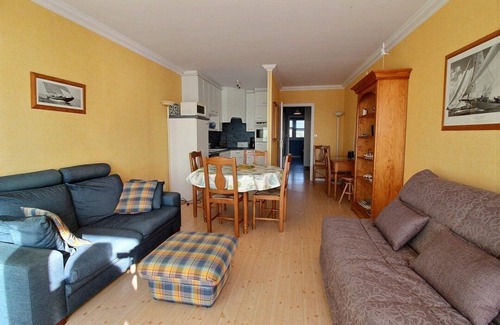 Hardelot-Plage Apartment | ASTROLABE K5 : Seafront accommodation with balcony, 1 bedroom, for 4 people in HARDELOT PLAGE