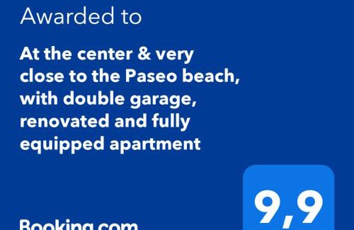 Almunecar Apartment | At the center & very close to the Paseo beach, with double garage, renovated and fully equipped apartment