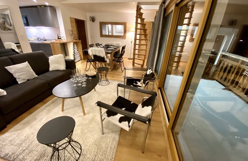 Cognet Apartment | At the foot of the slopes for 6 people. Breathtaking view, top floor. 3 bedrooms 2 bathrooms