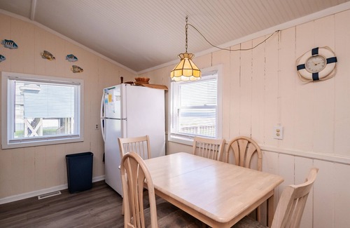 Long Beach House | At Turtle Cottage: Oceanfront Home with Spacious Deck, Close to Pier and Restaur