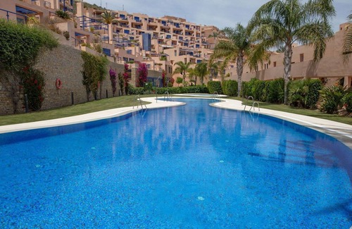 Mojacar Apartment | Atalayas II, modern one bedroom, sea views and communal pool