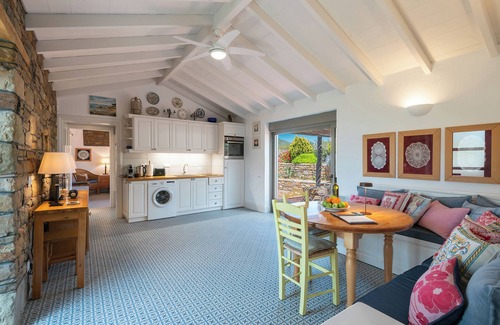 Mirina Cottage | Ataraxia at Saravari Beach is a renovated stone cottage.